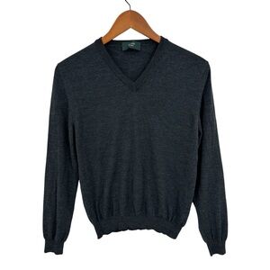 ZANONE Sweater Flexwool Slowear Slim-Fit Wool Made in Italy Gray